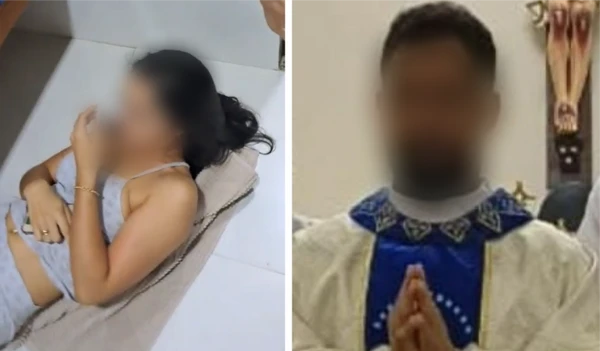 Áudio vazado mostra padre tentando justificar flagrante com noiva de fiel