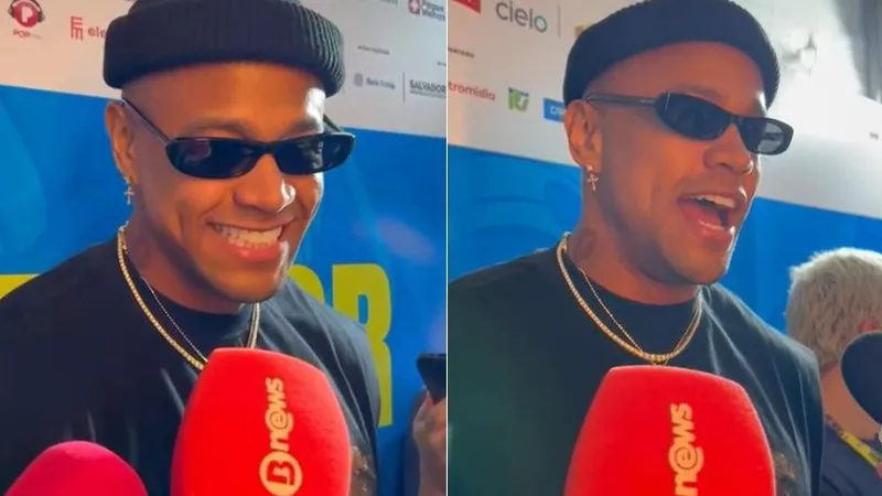 Léo Santana diz que nome do segundo filho já está definido