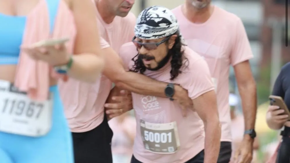 Bell Marques se sente mal durante Corrida 100% Você em Fortaleza