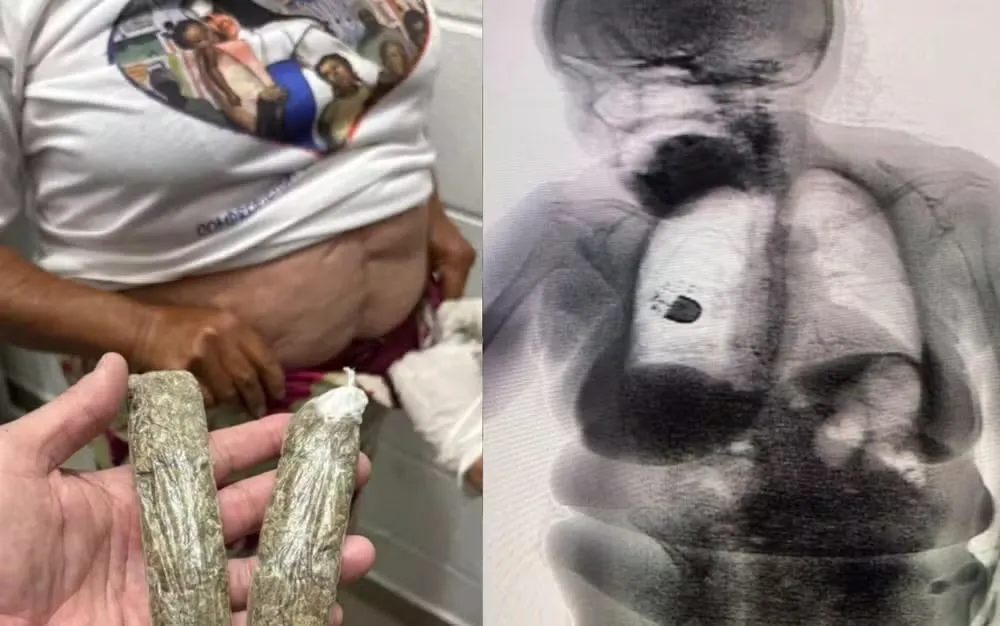 Idosa é presa ao tentar entrar em presídio Idosa é presa ao tentar entrar em presídio baiano com drogas escondidas na roupa