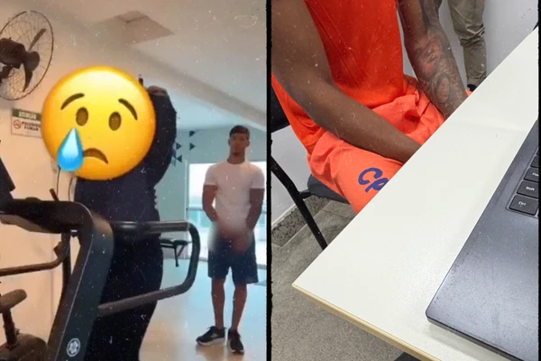 Homem preso após se masturbar atrás de mulher em academia é solto na Bahia