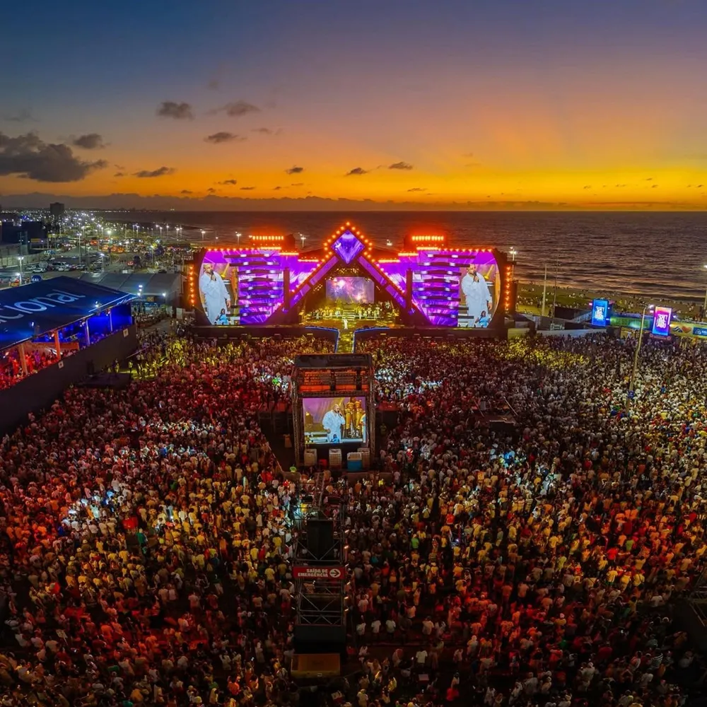 Virada Salvador 2026 terá mais de 100 horas de shows gratuitos